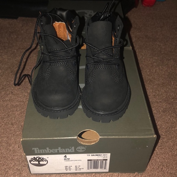infant grey timberlands